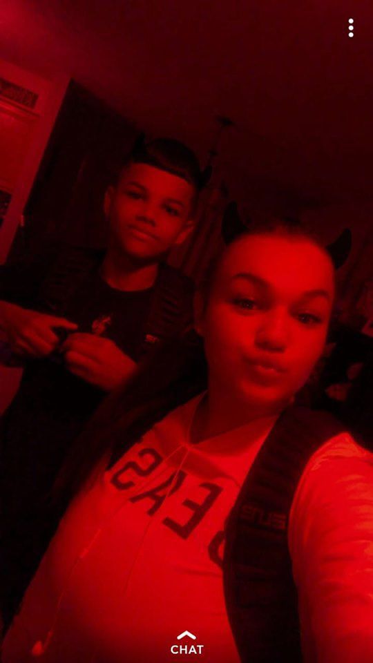 Melina starting TCA criminal justice classes at scc and Terry Jr. 1st day of high school.jpg